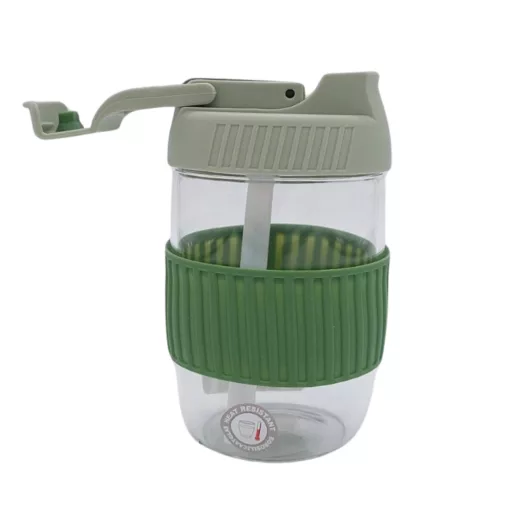 Thermo üvegpohár 350 ml - zöld