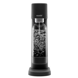 Mysoda szódakészítő gép fekete + szódapatron