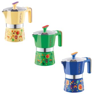   Pedrini kávéfőző 2 személyes Frida Kahlo alumínium többféle