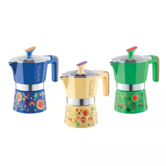   Pedrini kávéfőző 3 személyes Frida Kahlo alumínium - többféle