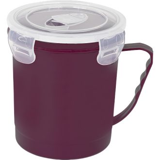 Luna mikrózható tál 700ml - Bordó