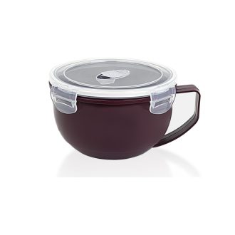 Luna mikrózható tál 950ml - Bordó
