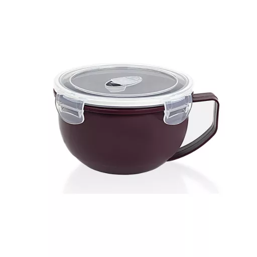 Luna mikrózható tál 950ml - Bordó