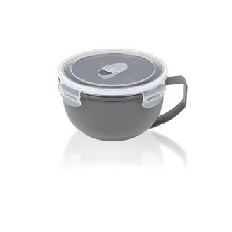Luna mikrózható tál 950ml - Szürke