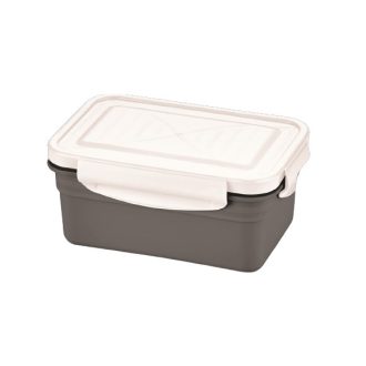 Zárható Színes Ételtároló doboz 900ml - Szürke