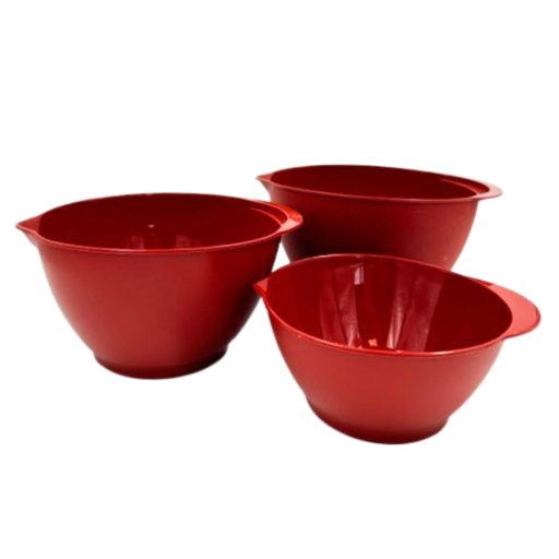 Luna keverőtál 3db-os szett - Bordó