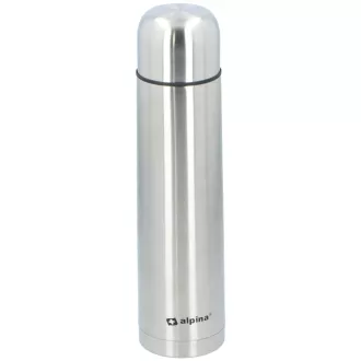 Alpina termosz acél 1L dupla falú 33x8cm