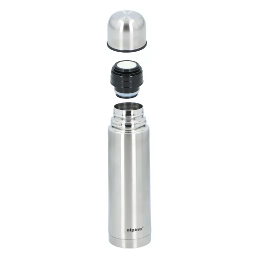 Alpina termosz acél 500ml dupla falú 24,5x6,8cm