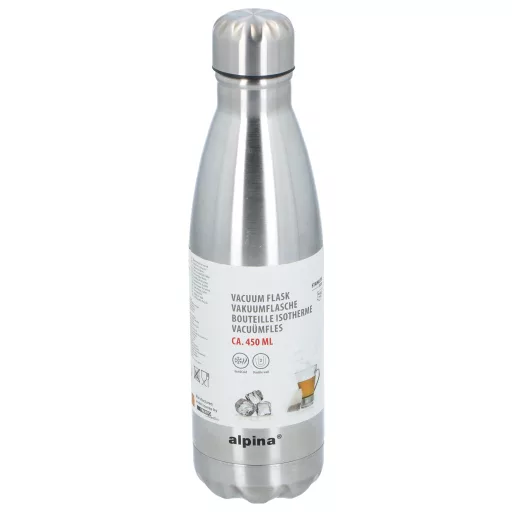 Alpina termosz acél 500ml dupla falú 26,7x7cm