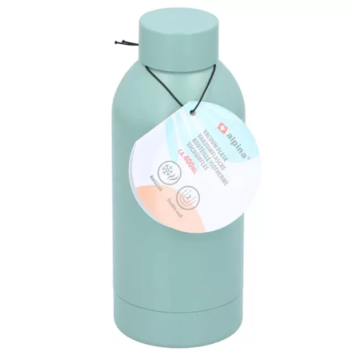 Alpina termosz acél 400ml - zöld