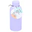 Alpina termosz acél 400ml - lila