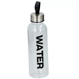 Cuisine Elegance kulacs műanyag 550ml átlátszó - fekete