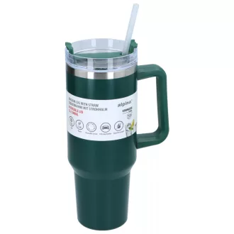 Alpina termosz pohár 1,2L szívószállal - zöld