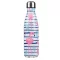 Alpina termosz acél 470ml duplafalú nyári, flamingó mintával