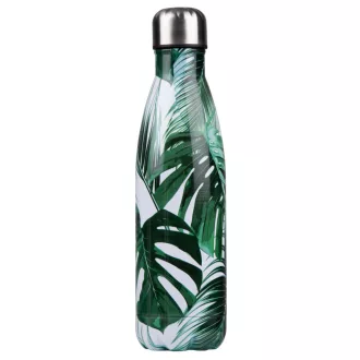 Alpina termosz acél 470ml duplafalú nyári, levél minta
