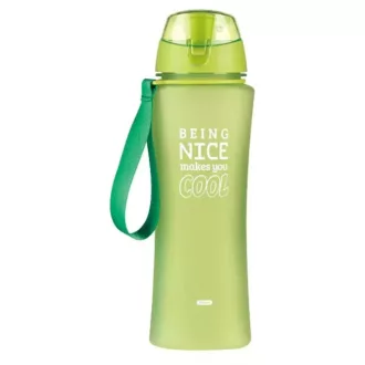 Fresh & Cold kulacs műanyag 600ml csőrös kupakkal - zöld