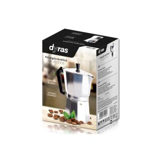 Dyras klasszikus kotyogós kávéfőző 