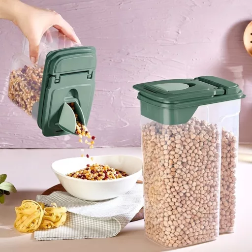 Freshmax ganbonapehely tároló doboz - zöld