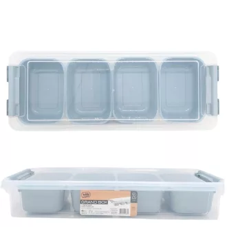 Rendszerező 4 részes 2,5L - szürke