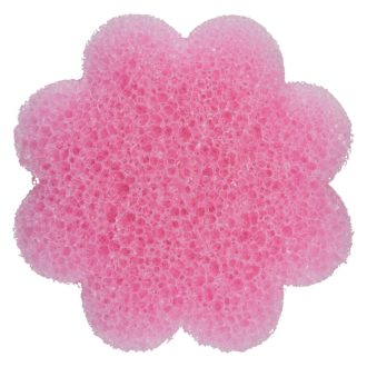 Margaréta formájú súrolószivacs- Rózsaszín