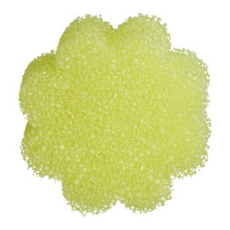 Margaréta formájú súrolószivacs - Sárga