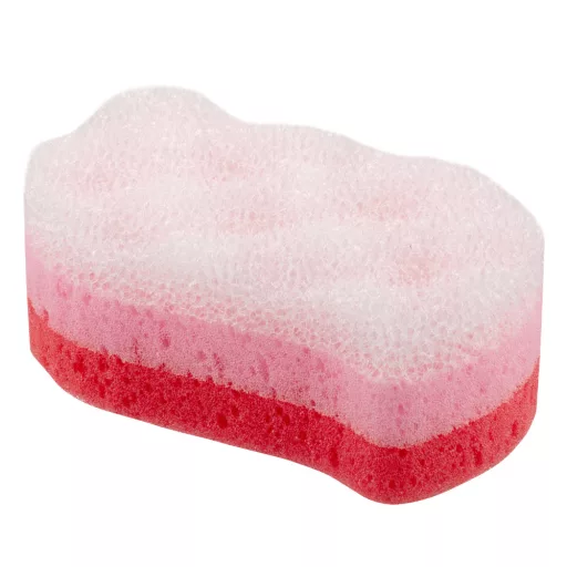 Bonus Masszázs fürdőszivacs - Pink/rózsaszín