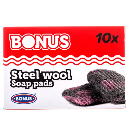 Bonus Rozsdamentes szappanos párna 10db-os