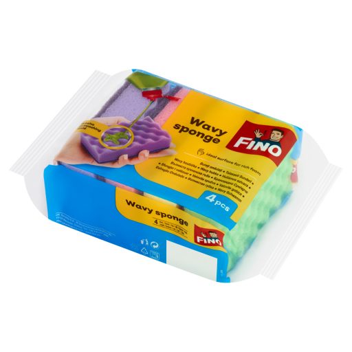 Fino hullámos szivacs 4 db
