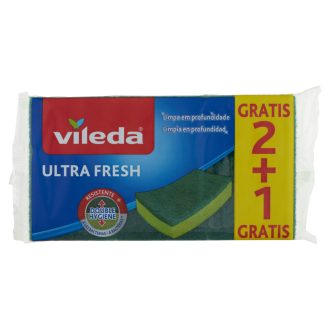 Vileda Ultra Fresh súrolószivacs 2+1db