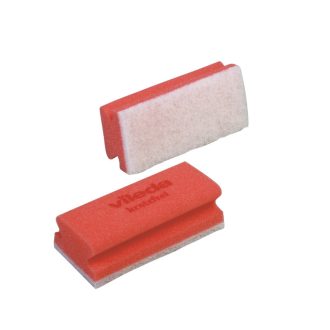 Vileda Professional szivacs 10db Non-Scratch piros