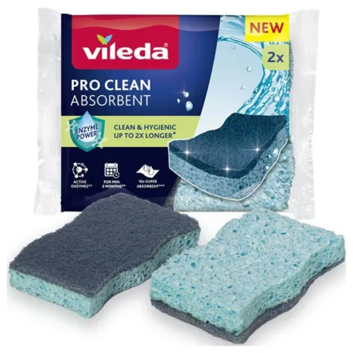 Vileda Pro Clean viszkóz szivacs 2db