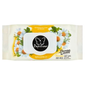 Papilion Chamomile nedves törlőkendő 100 db
