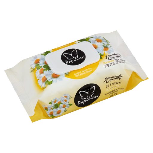 Papilion Chamomile nedves törlőkendő 100 db