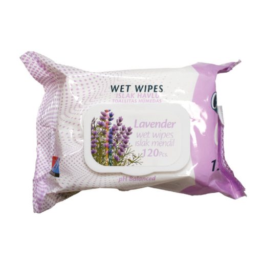 Colotis nedves törlőkendő 120db Levendula