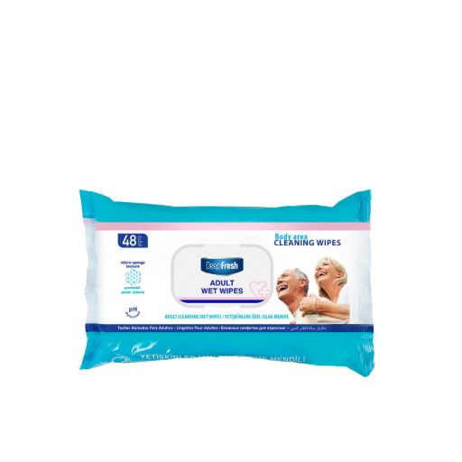 Deep Fresh felnőtt nedves törlőkendő 48db