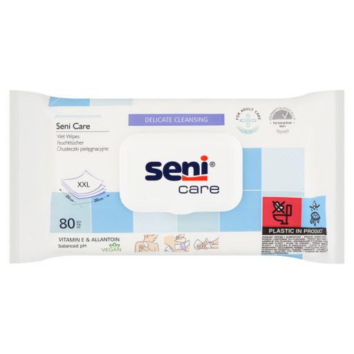 Seni Care nedves törlőkendő 80db