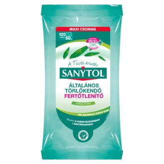 Sanytol általános törlőkendő 120db-os fertőtlenítő