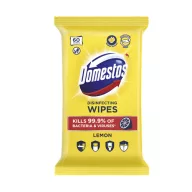 DOMESTOS Lemon higiénikus törlőkendő 60 db