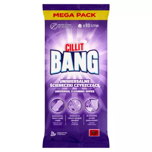 Cillit Bang univerzális tisztítókendők 80 db