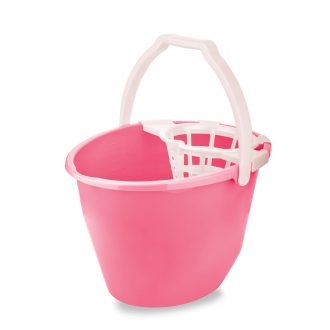   Bonus Felmosóvödör 11l + csavarókosár - Világos rózsaszín
