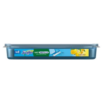   Swiffer Sweeper Nedves Padlótörlő Kendő Citrus Fresh Illattal, 10 db