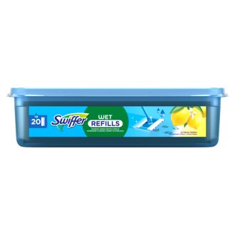   Swiffer Sweeper Nedves Padlótörlő Kendő Citrus Fresh Illattal, 40 db
