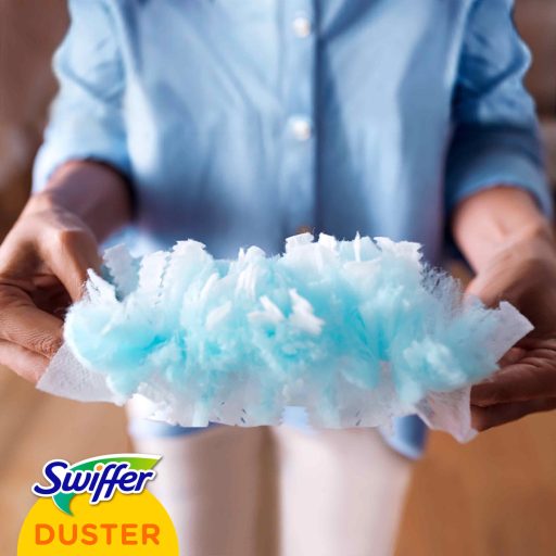 Swiffer XXL Trap & Lock Padló Portalanító Készlet (1 db Nyél + 2 db Portalanító-Kendő Utántöltő)