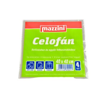 Mazzini befőzési celofán 4ív 40x40cm