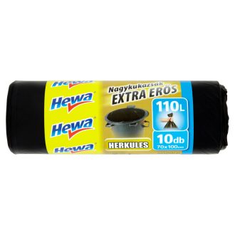 Hewa Herkules 110 l-es extra erős nagykukazsák 10 db