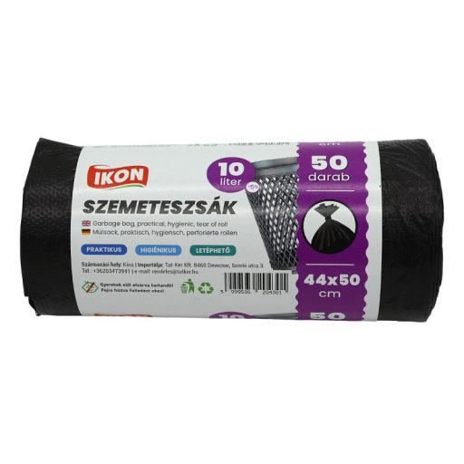 Szemeteszsák 44x50 50db/roll  10 Literes