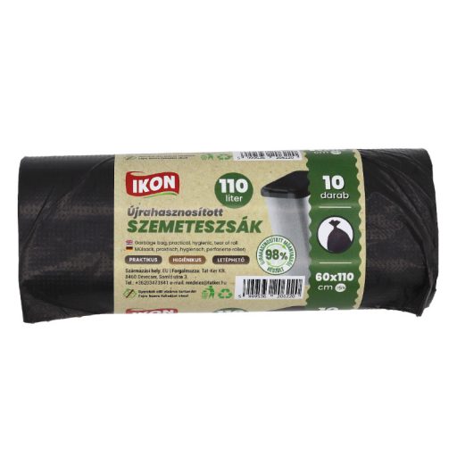 Szemeteszsák 60x110  10 db/roll  110 Literes