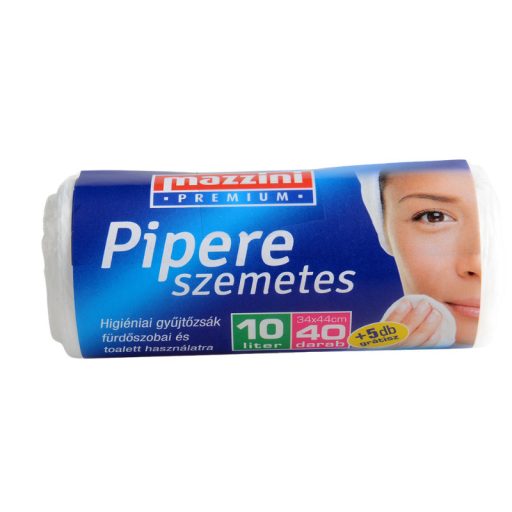 Mazzini szemeteszsák 40+5db/roll  premium pipere 10l