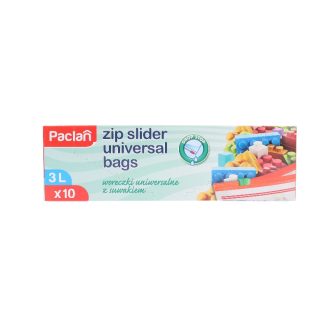 Paclan Zip záras zacskó 3l 10 db