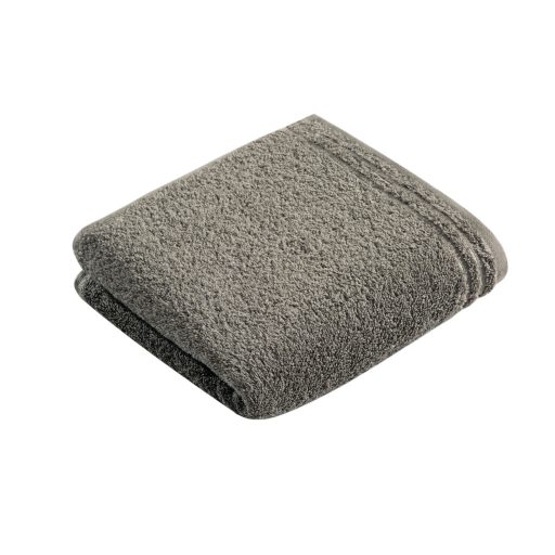 Vossen kéztörlő 2db Pepplestone/szürke 50x100cm